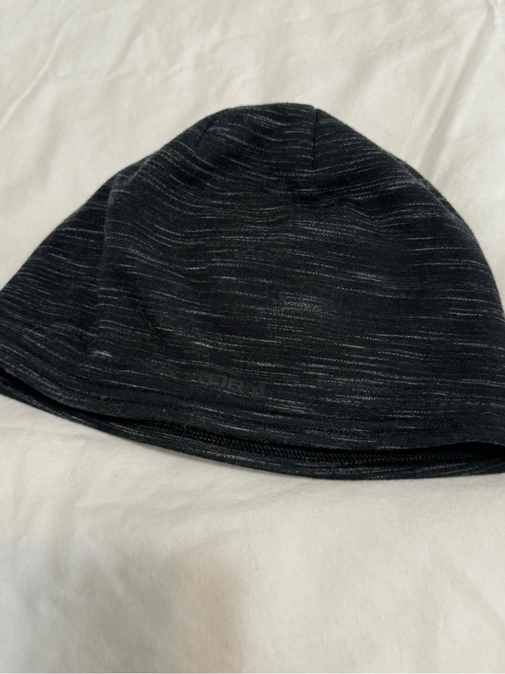 Under Armour Men's Black Heather Stretch Beanie
